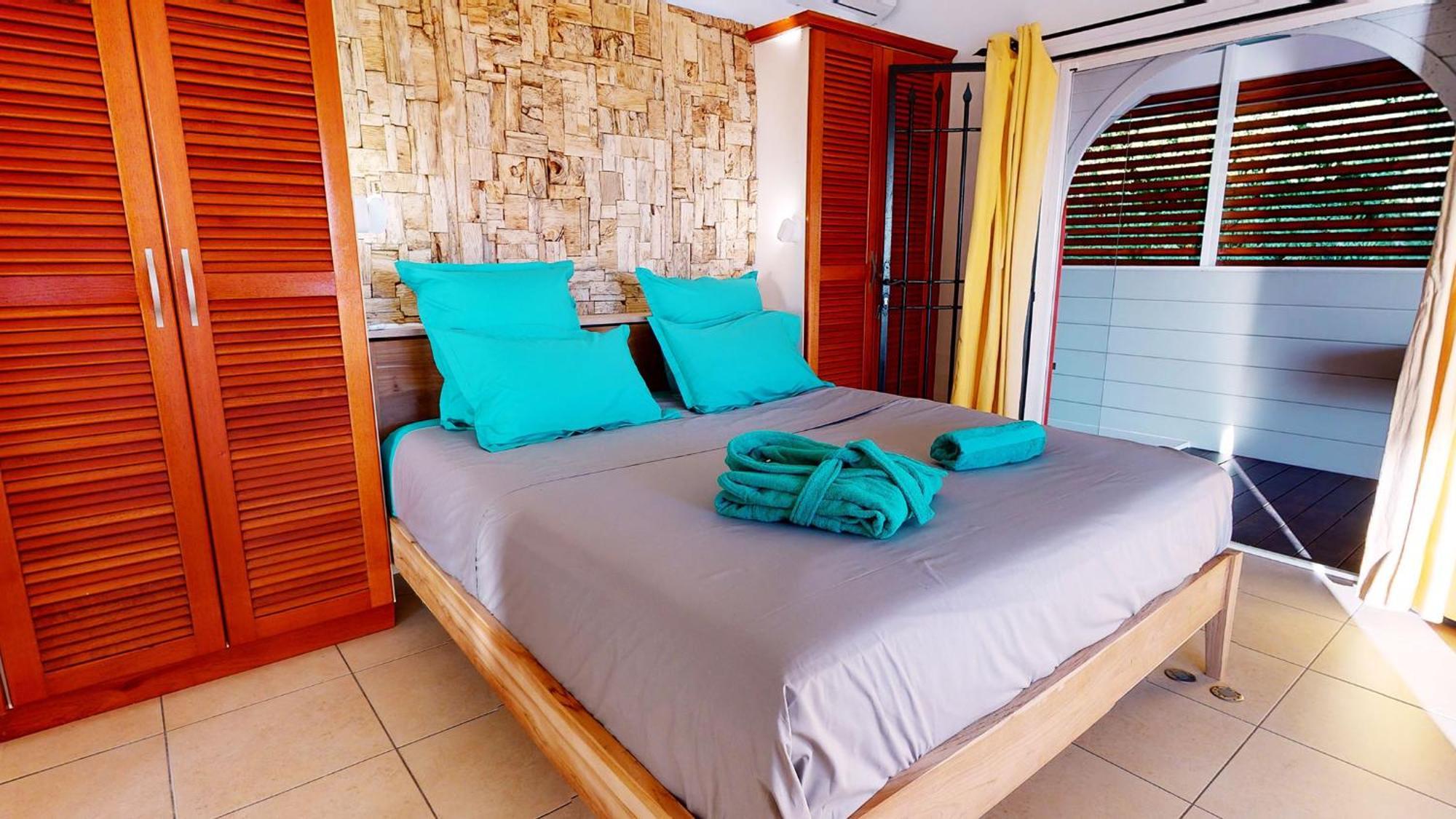 Villa Deluxe L'Hacienda Villa Vue Mer 180 Piscine Jacuzzi Proche Plage Marina Golf Pointe Des Chateaux Et Casino Jardin Clos Voyage Durable Сен-Франсуа Номер фото